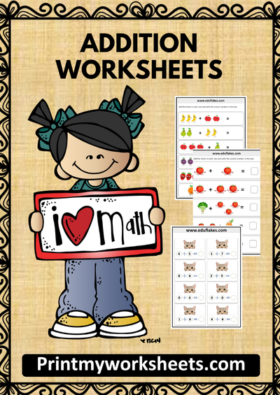 1st Grade Addition Basics Worksheet