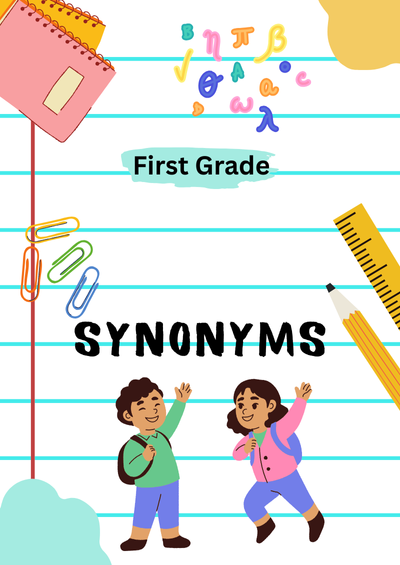 1st Grade Synonyms Worksheet