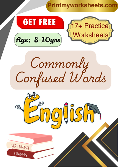 3rd Grade Commonly Confused Words