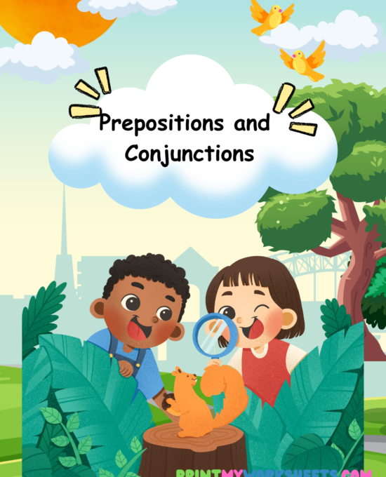 3rd Grade Prepositions and Conjunctions