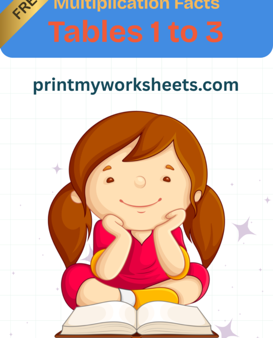 3rd Grade Multiplication 1-3 Extended
