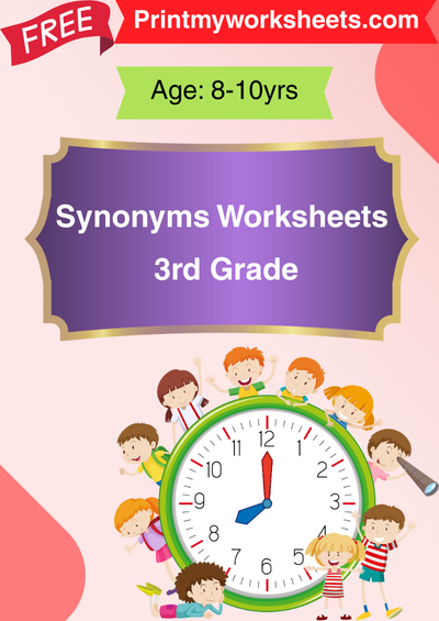 3rd Grade Synonyms Extended