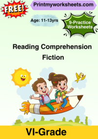 6th Grade Fiction Comprehension Cover