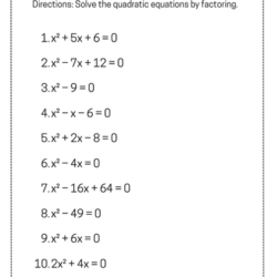 Advanced Algebra Worksheet 4