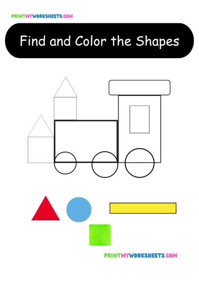 Color Quest Shapes Activity