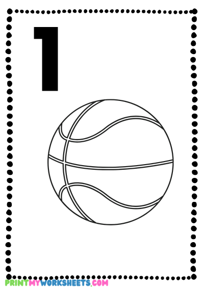 Count and Color 1-10 Activity