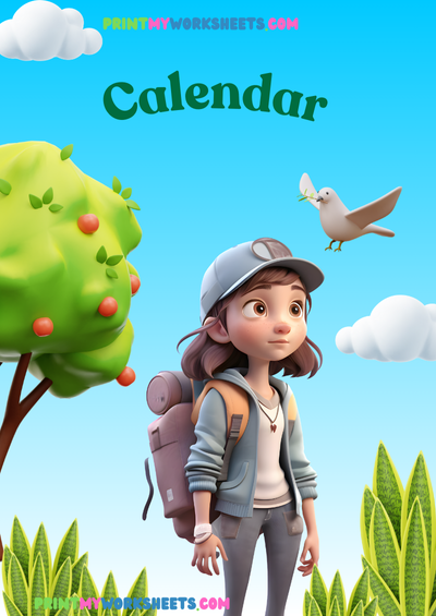 Free Learning Calendar Worksheet