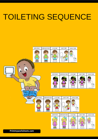 Toileting Sequence Worksheet