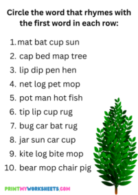 PreK Educational Worksheets