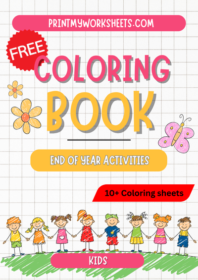 PreK Spring Coloring Book