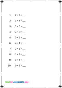 Kindergarten Learning Activities